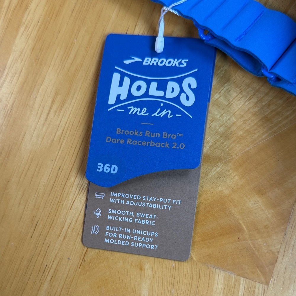 Brooks Run Bra Dare Racerback 2.0 - Picture 4 of 5